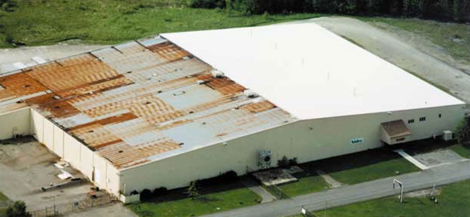 Commercial Roof, New and Retrofit Roofs installed  by McAuley Building Maintenance
